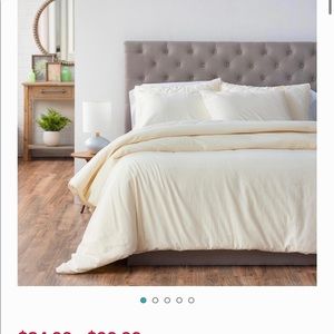 Hunter Duvet Cover Set Ivory Queen